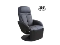 Lamamistool OPTIMA recliner must pilt 2