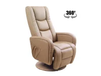Lamamistool PULSAR recliner beež pilt 2