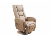 Lamamistool PULSAR recliner beež pilt 5