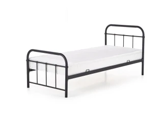 Кровать 90x200 LINDA 90 черная pilt