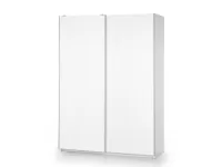 Liugustega kapp LIMA S-1 valge pilt 2