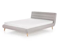 Voodi 160x200 ELANDA 160 helehall pilt 3