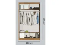 Liugustega kapp PARIS 120 pilt 3