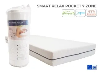 Madrats 80x200 SMART RELAX POCKET 7 ZONE pilt