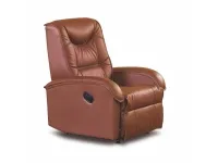 Tugitool JEFF recliner pruun pilt 2