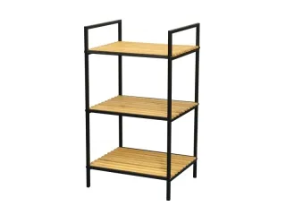 Riiul BAMBOO 3 must raam pilt