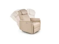 Кресло PARADISE recliner электрический - Кремовый pilt 3