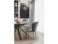 Стол раздвижной VERTIGO черный мрамор pilt 9