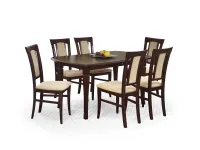 Стол раздвижной FRYDERYK 160/240 темный орех pilt 2