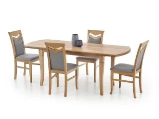 Стол раздвижной FRYDERYK 160/240 дуб крафт pilt