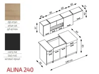 Кухня ALINA 240 pilt 3