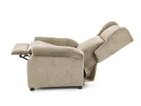 Tugitool AGUSTIN-M recliner massaažifunktsiooniga - Beež pilt 4