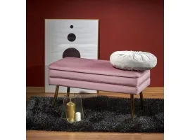 Pink panipaigaga VELVA roosa - kuldne