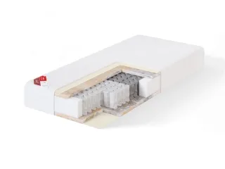 Madrats 90x200 RED POCKET pilt