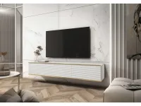 TV-alus ORO MDF 175 valge pilt 2