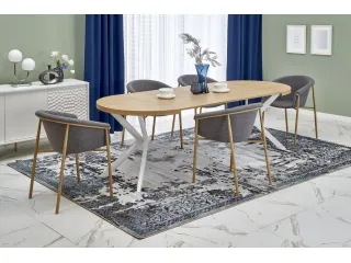 Стол раздвижной PERONI дуб-белый pilt