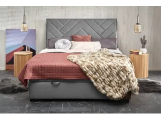 Кровать 160x200 CONTINENTAL 1 M85 с подъемным механизмом pilt