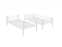Кровать двухъярусная BUNKY 90 белая pilt 8