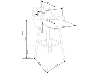 Baaritool H93 roheline pilt 3