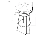 Baaritool madal H118 hall pilt 7