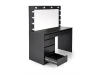 Туалетный столик HOLLYWOOD XL черный pilt 6