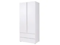 Riidekapp COSMO С02 - Valge pilt 2