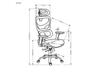 Рабочее кресло Ergonomic GOTARD pilt 5