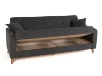 Diivanvoodi LATIKA II tumehall pilt 6