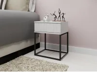 Тумбочка TRENDY SN-1 Белая pilt 2