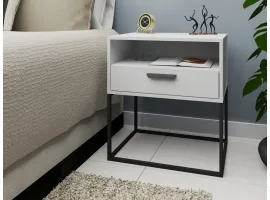 Voodikapp TRENDY SN-4 Valge