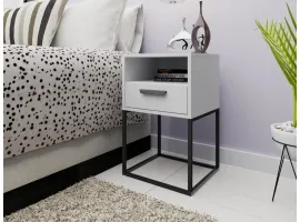 Voodikapp TRENDY SN-5 Valge
