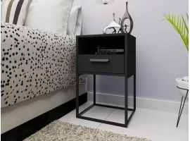 Voodikapp TRENDY SN-5 Antratsiit