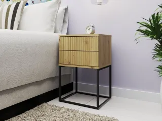 Voodikapp TRENDY SN-8 Tamm artisan pilt