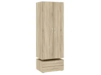 Riidekapp BASIC 2D - Sonoma pilt 3