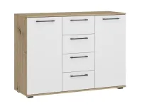 Kummut FORMO KM-2 valge / tamm artisan pilt 2