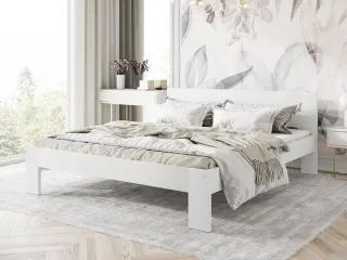 Voodi 160x200 MATILDA 160 - Valge pilt