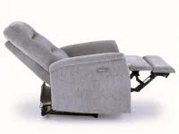 Кресло JAMAL recliner электрический - Оливковый pilt 3