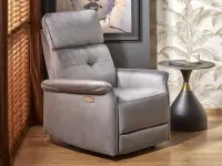 Кресло SEMIR recliner электрический - Серый pilt 2