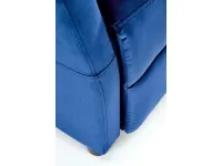 Tugitool FELIPE 2 recliner - Sinine pilt 8