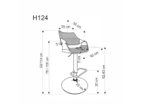 Baaritool madal H124 must pilt 4