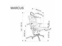 Рабочее кресло Ergonomic MARCUS pilt 9
