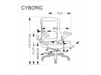 Töötool Ergonomic CYBORG pilt 4