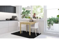 Söögilaud SENDI 80 - Tamm artisan pilt 3