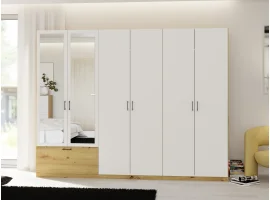 Riidekapp ALTA 6D1S peegliga