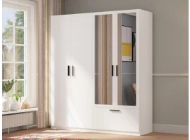 Riidekapp LITA 4D1S peegliga
