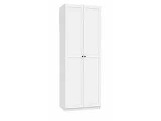 Шкаф для одежды BEN 2D+2HDF - Белый pilt
