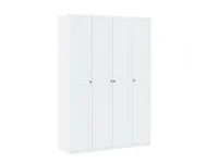 Шкаф для одежды BEN 2D+2HDF - Белый pilt 8