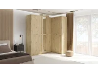 Шкаф для одежды BEN 2D+2HDF - Дуб артисан pilt 6