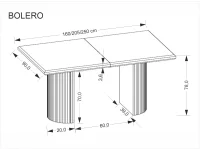Pikendatav laud BOLERO pilt 8