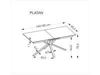 Pikendatav laud PLATAN pilt 9